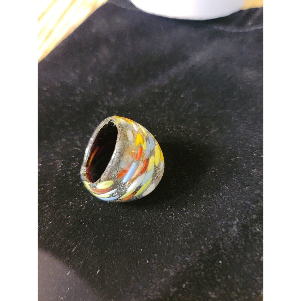 HandCrafted Glass Ring. - Picture 4 of 12
